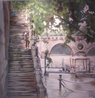 Takáts Márton: Vasárnap Tevere part