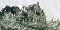 Takáts Márton: Budapest, Váráscsarnok (Hommage á Piranesi)