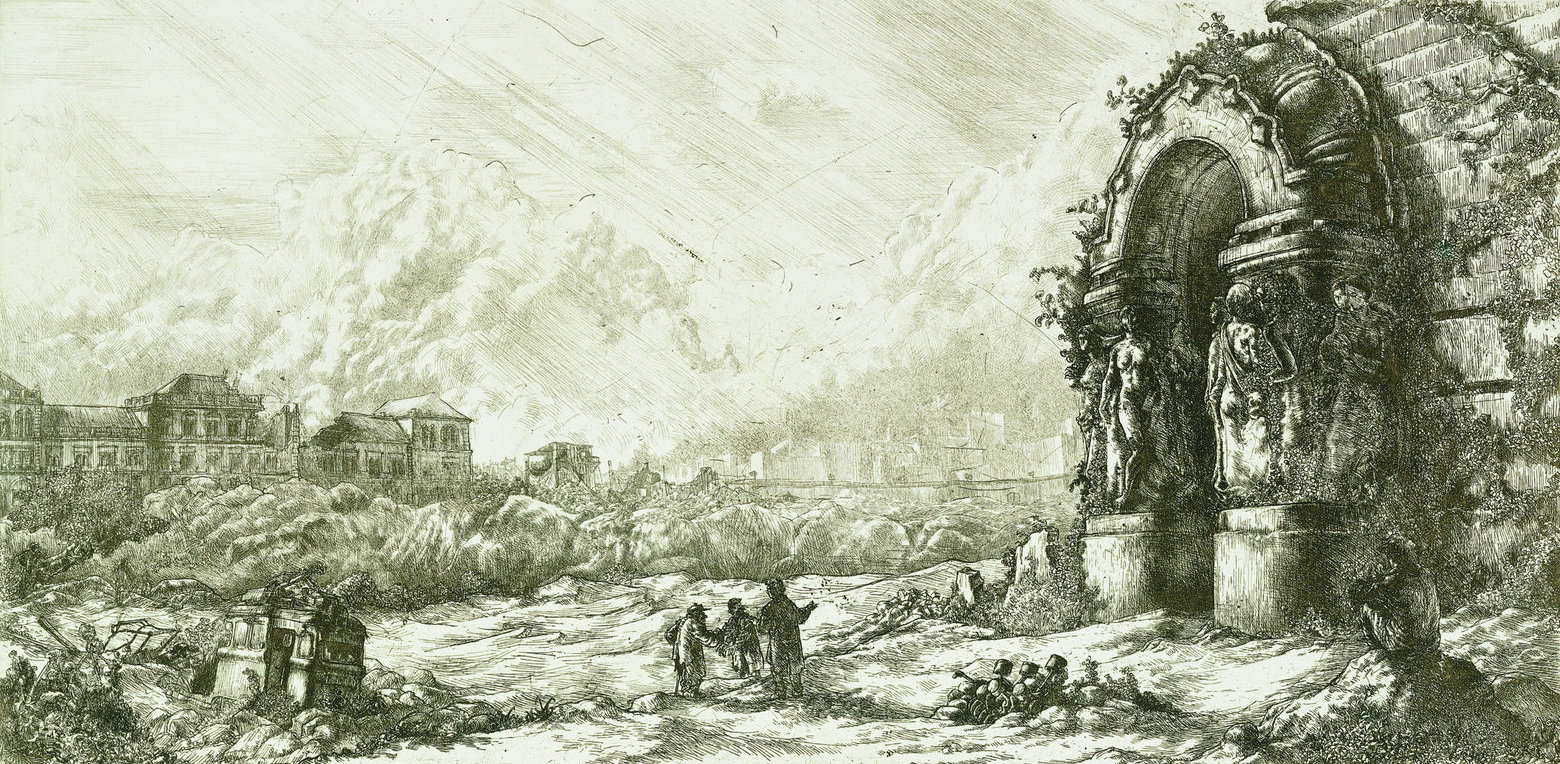 Takáts Márton: Budapest, Gellért fürdő (Hommage a Piranesi)