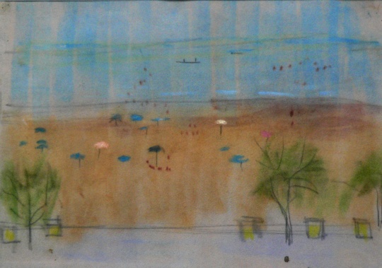 Mattioni Eszter: Strandélet Riminiben