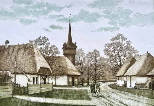 Gaál Domokos: Szatmári utca - Szentendre