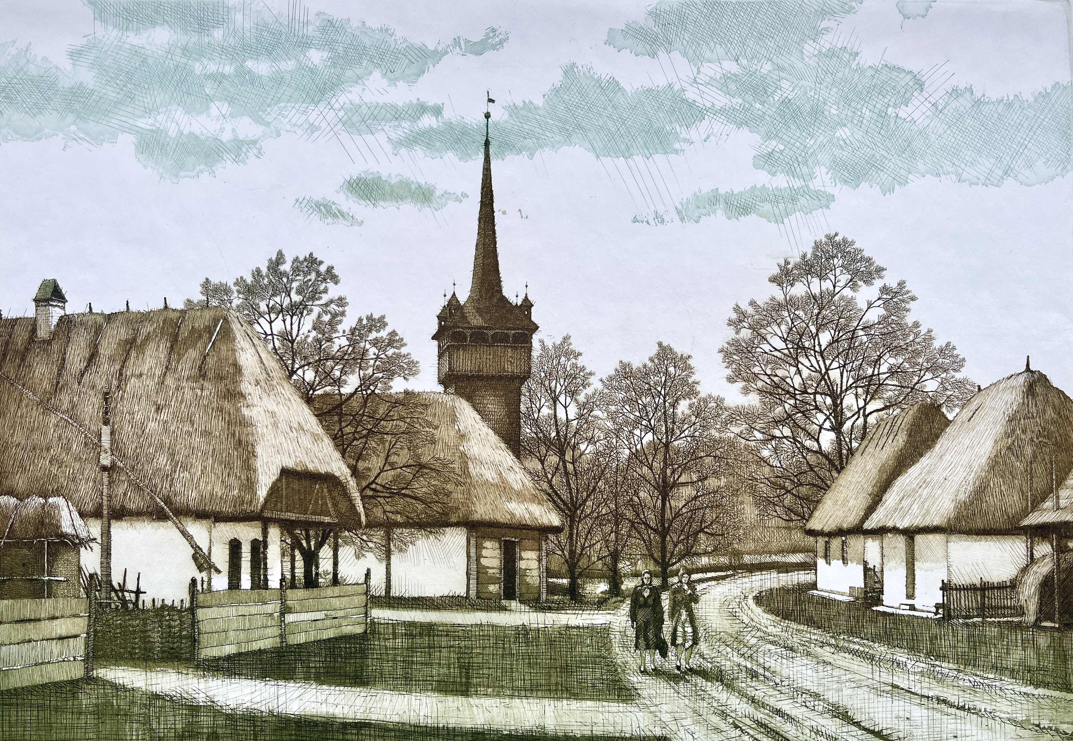 Gaál Domokos: Szatmári utca - Szentendre