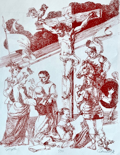 Duschanek János: Golgota