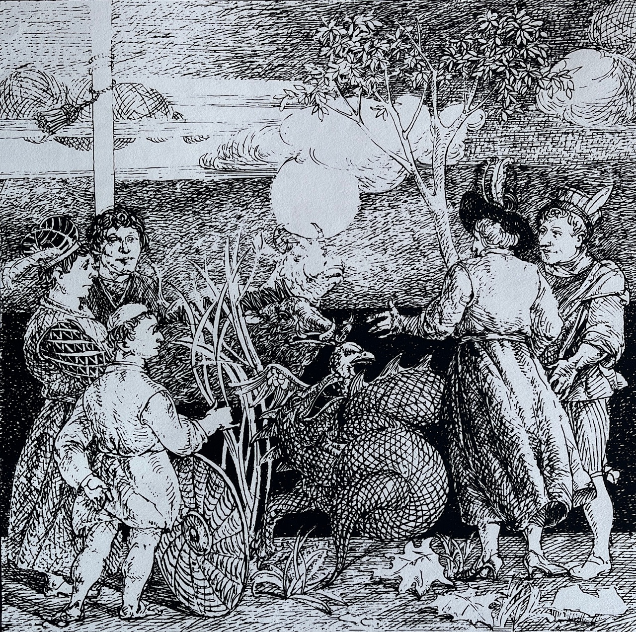Duschanek János: Holdfényben