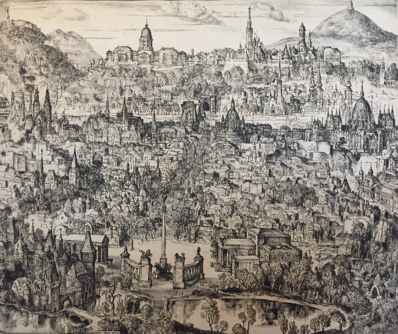 Szabó Vladimir: Budapest Kelet felől