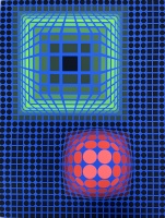 Victor Vasarely: Kubus és Sféra