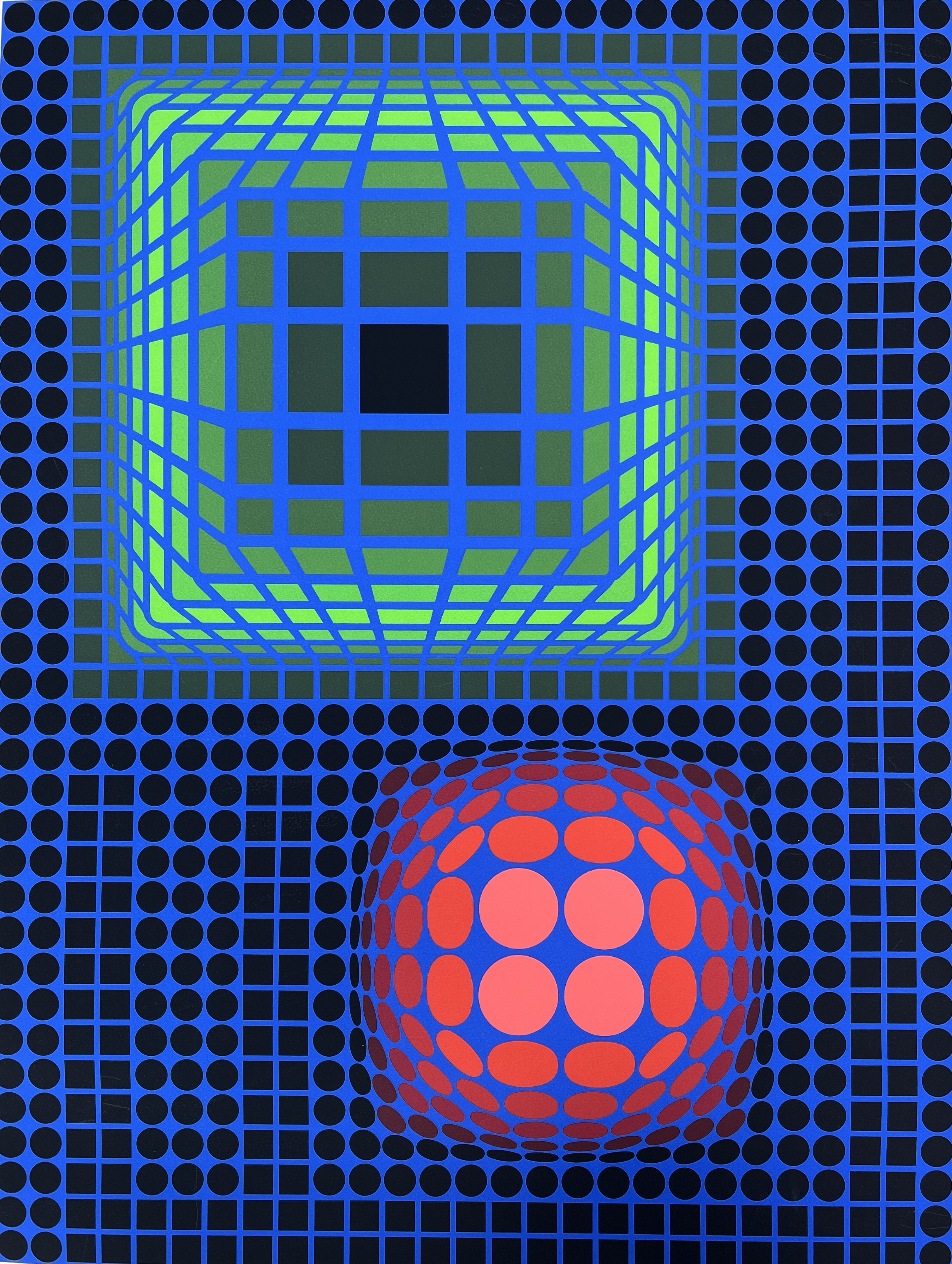 Victor Vasarely: Kubus és Sféra