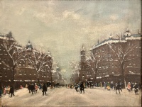 Berkes Antal: Budapest télen