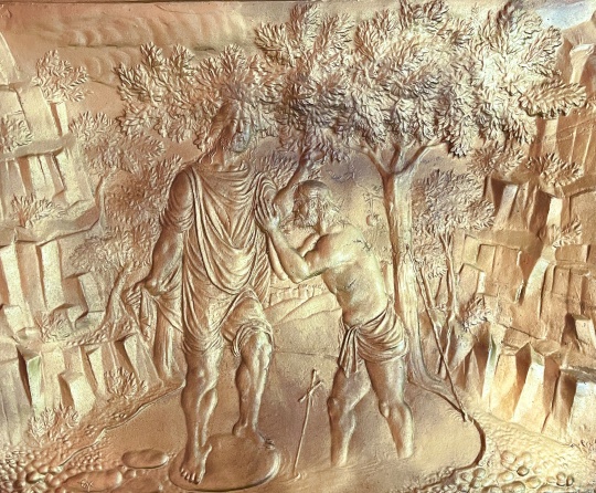 Amerigo Tot: Krisztus megkeresztelése