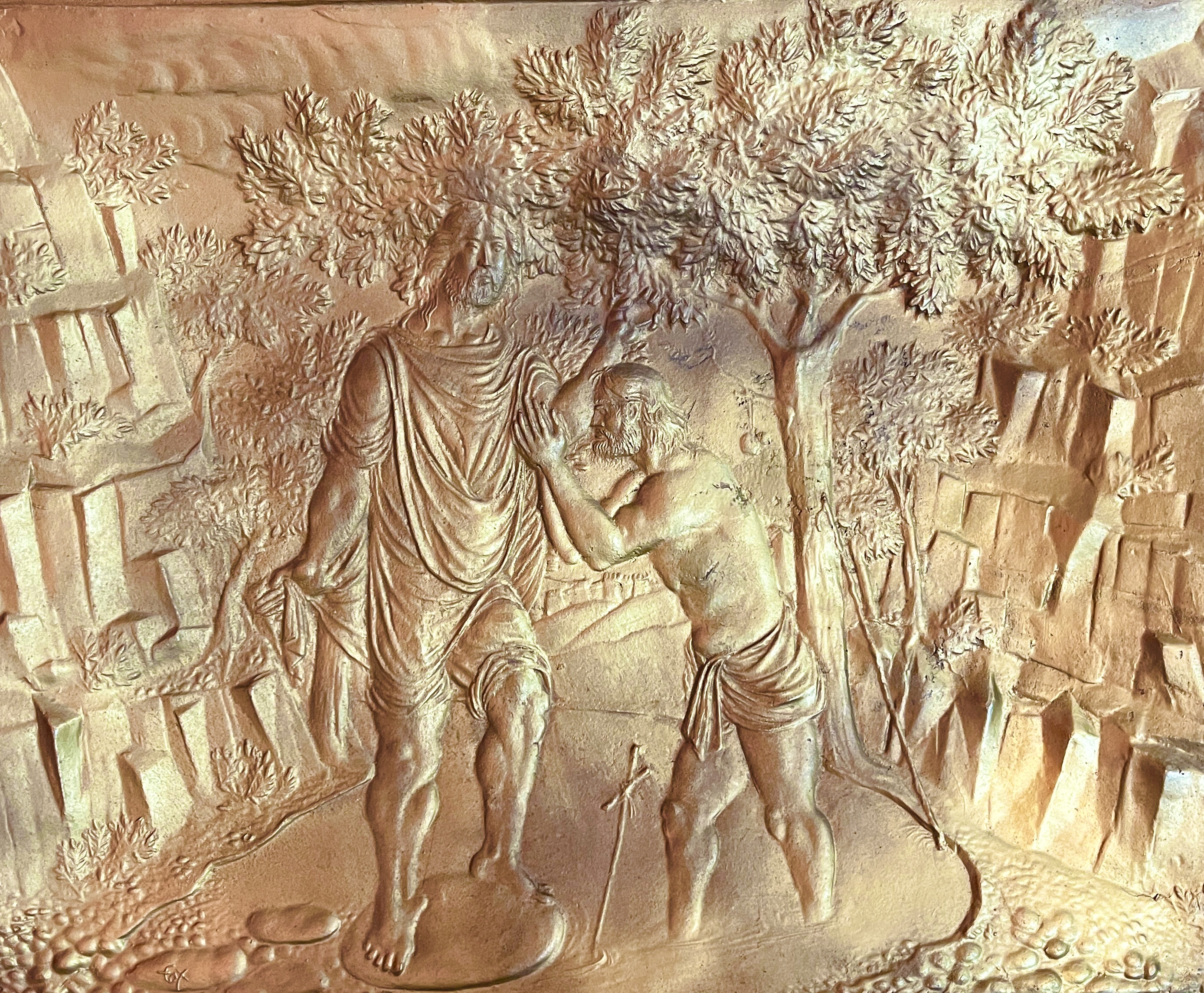 Amerigo Tot: Krisztus megkeresztelése