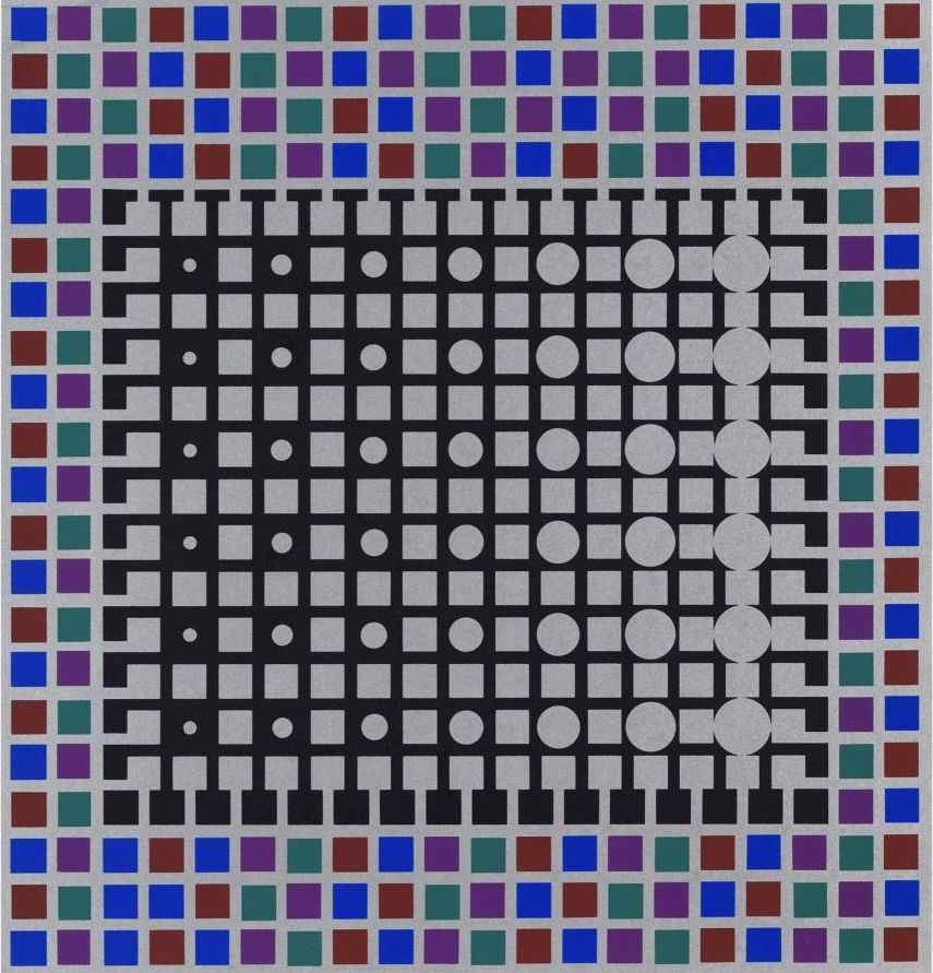 Victor Vasarely: Hommage a Bartók
