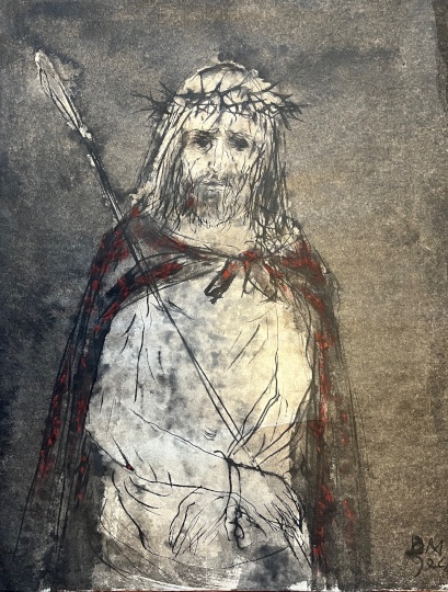 Borsos Miklós: Krisztus (Ecce Homo)