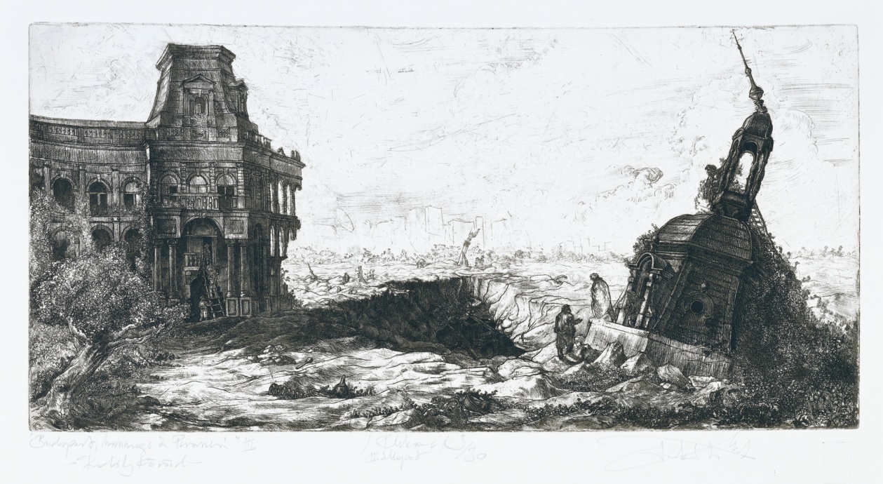 Takáts Márton: Budapest, hommage á Piranesi, Kodály körönd