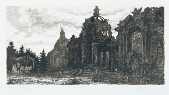 Takáts Márton: Budapest, hommage á Piranesi, Széchenyi fürdő