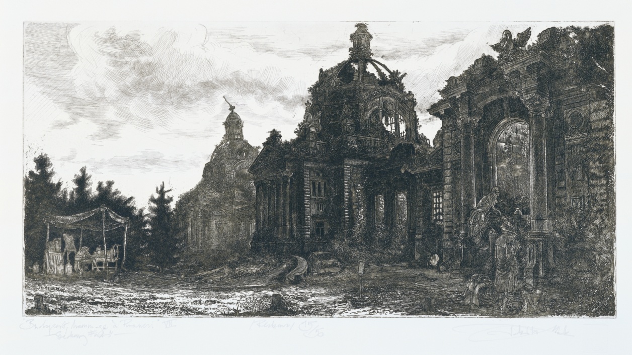 Takáts Márton: Budapest, hommage á Piranesi, Széchenyi fürdő